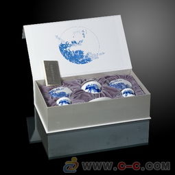 合润天香 满庭芳双饼青花套 节日礼品 工艺礼品