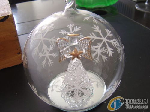 圣诞礼品,彩绘玻璃球,天使 宝应县永成玻璃工艺品厂